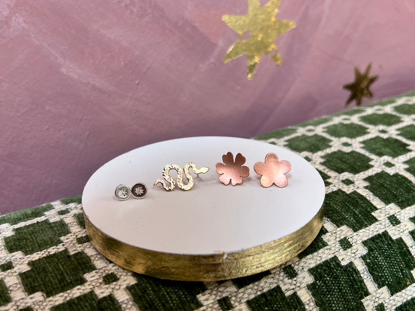 Stud Earrings (WORKSHOP)