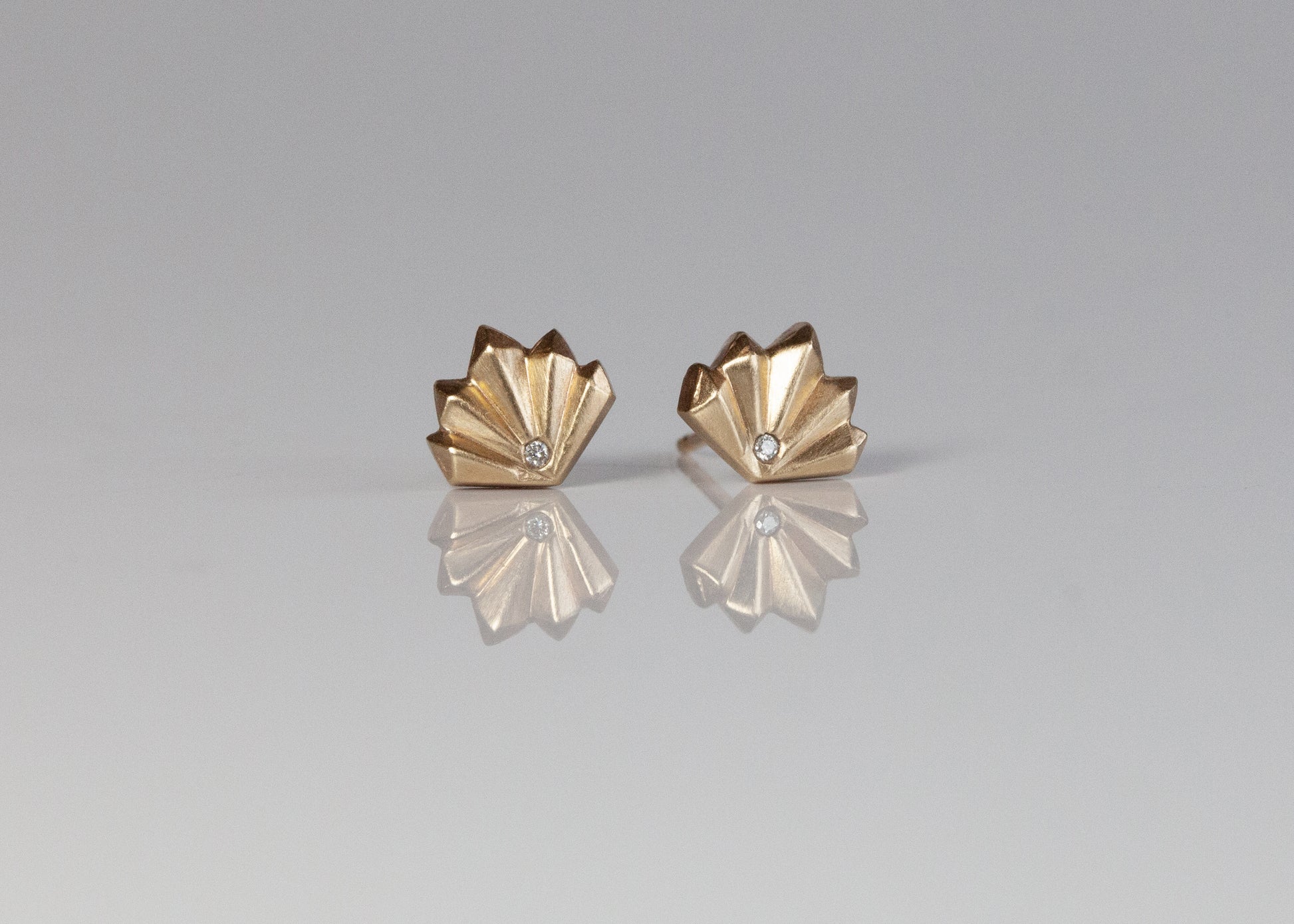 Fan Studs - Alloy Atelier