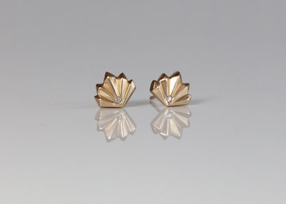 Fan Studs - Alloy Atelier