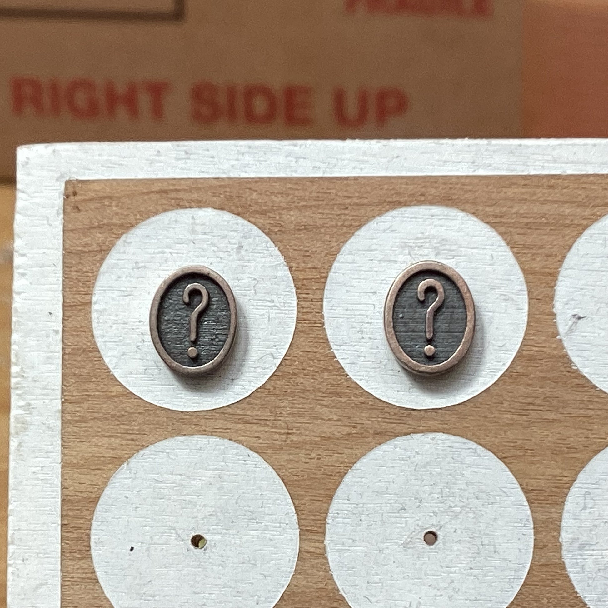 Little Questions Studs - Alloy Atelier