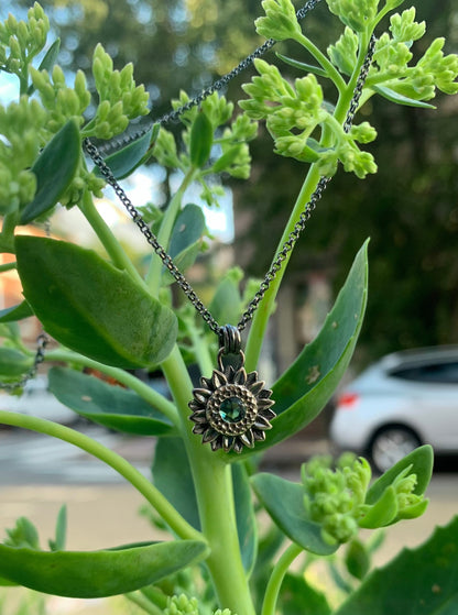 Sunflower Necklace - Alloy Atelier