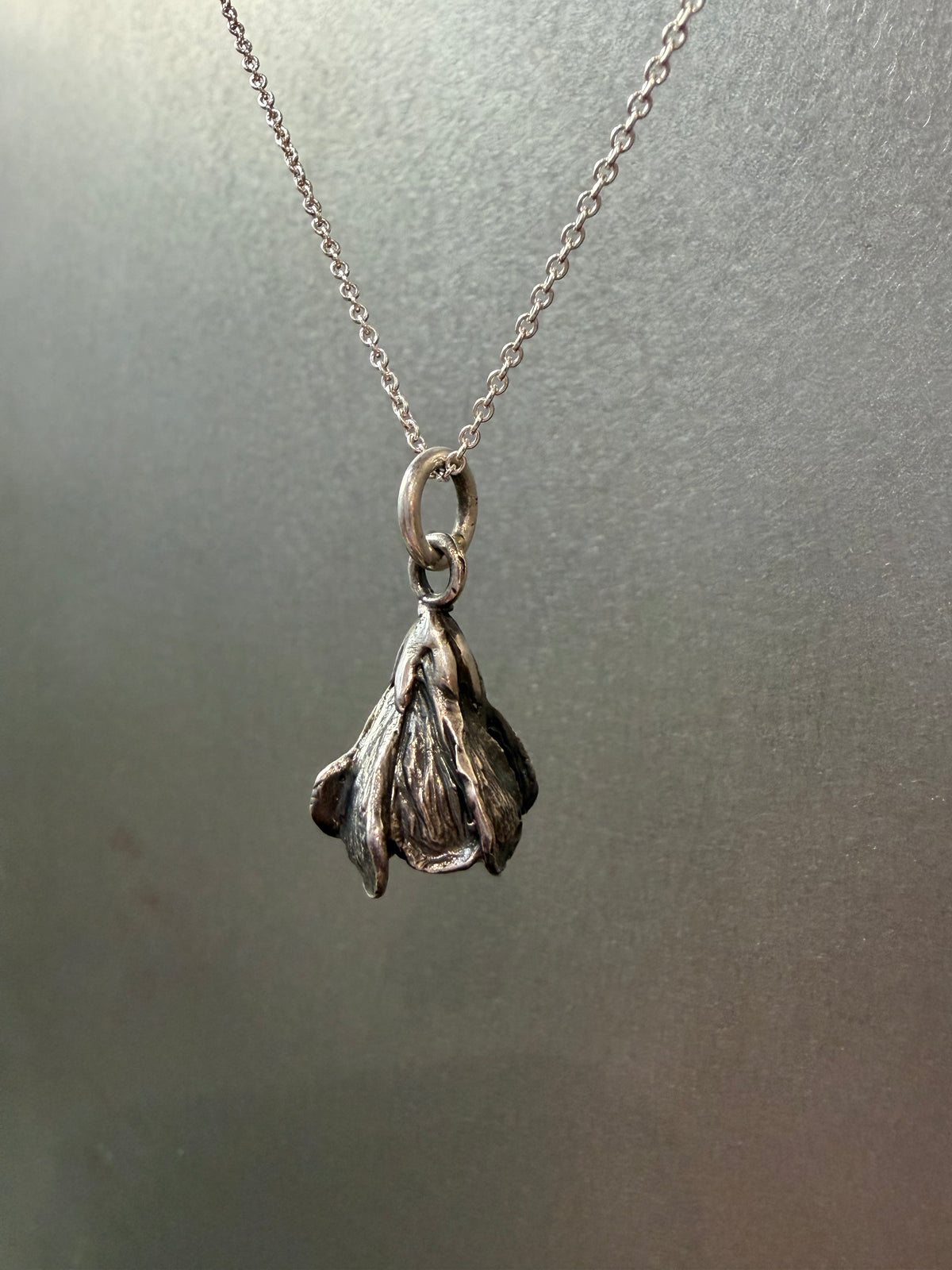 Ellyse Bendillo Magnolia Charm featuring detailed floral design, perfect as a delicate jewelry accessory or charm.