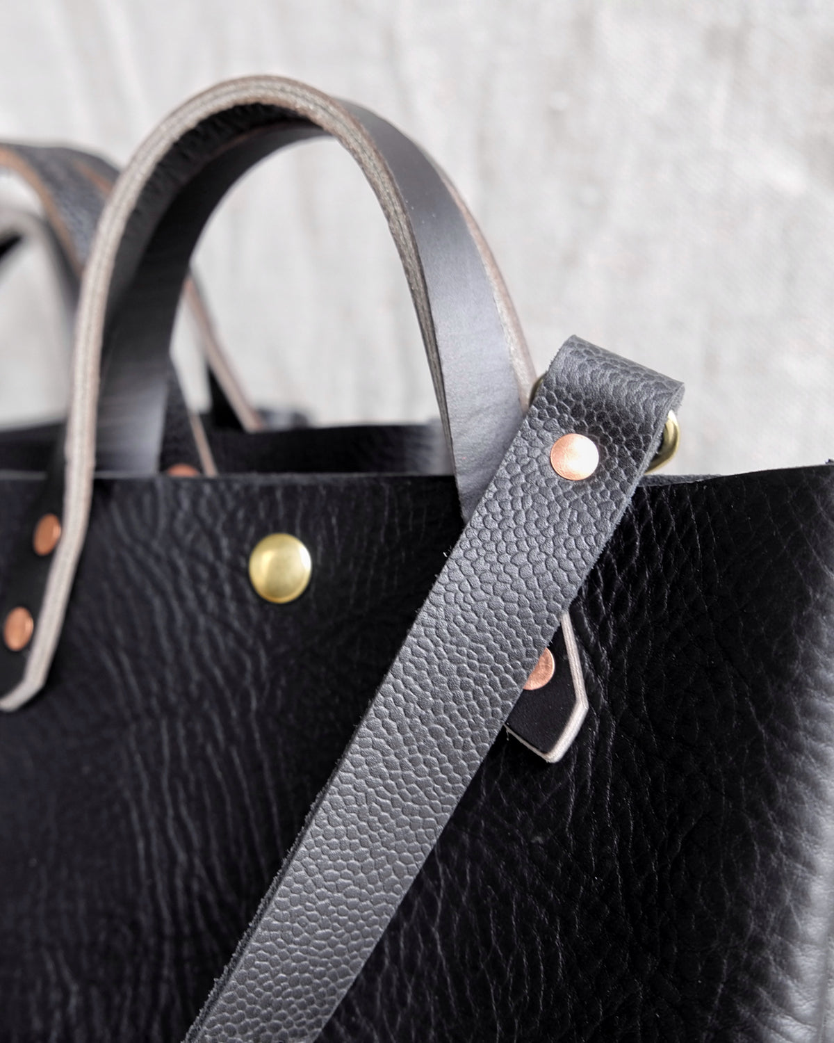 Mini Tote Crossbody Strap + Shackles