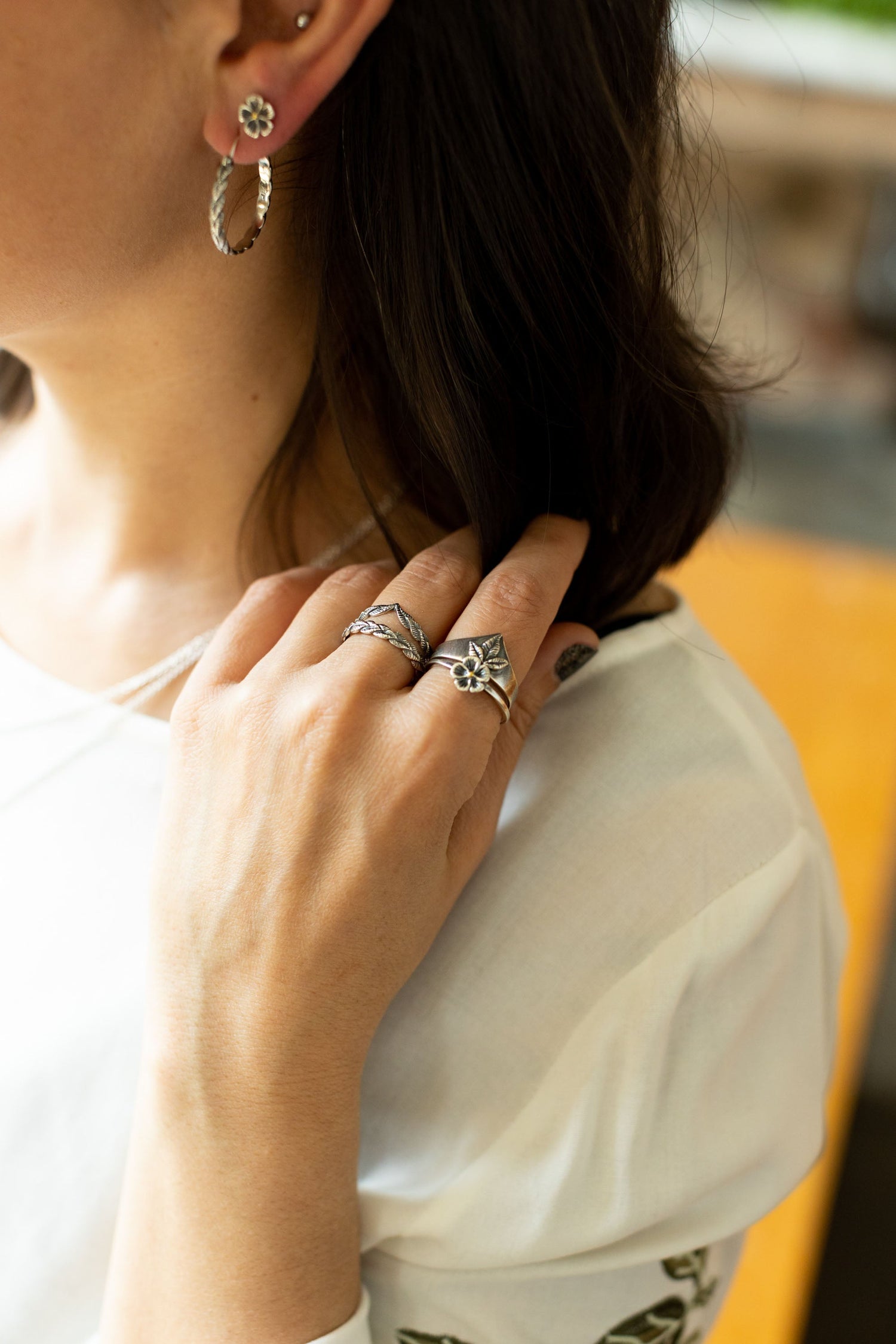 Amulet Leaf Ring - Alloy Atelier