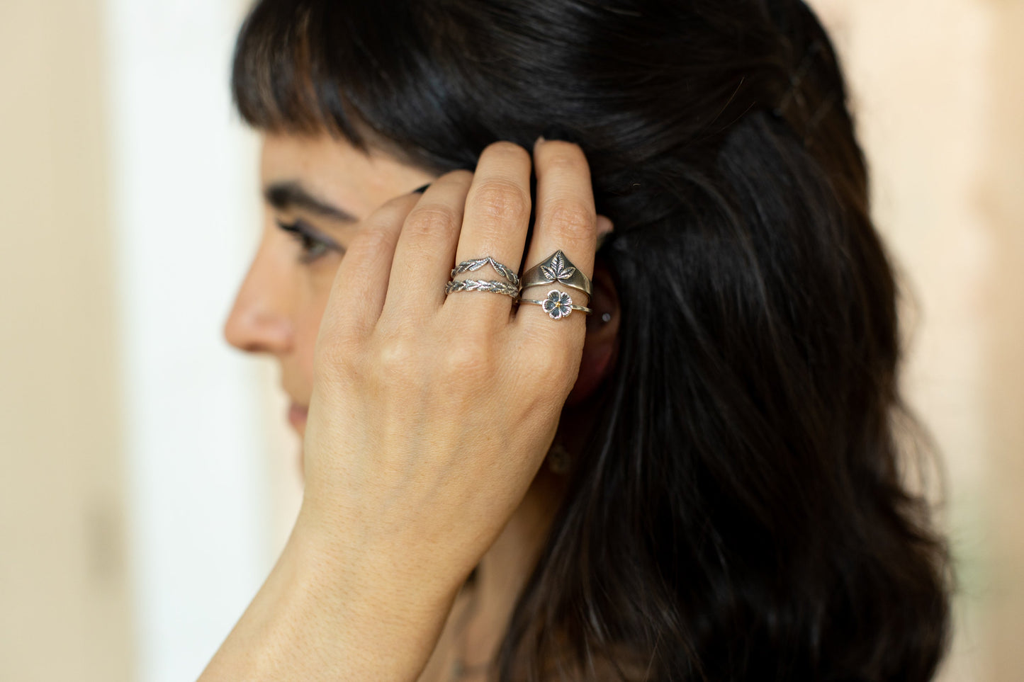 Curved Wreath Band - Alloy Atelier