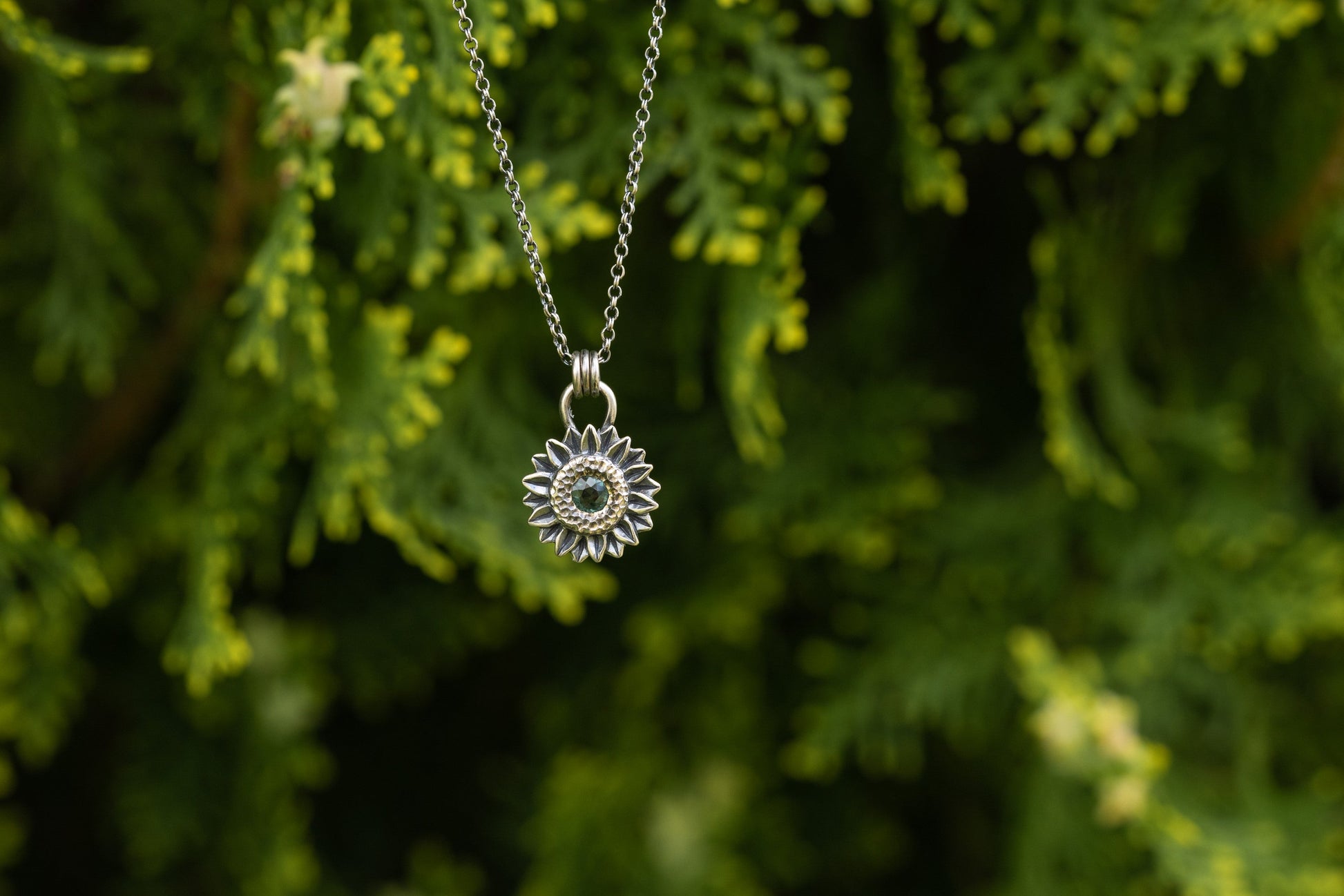 Sunflower Necklace - Alloy Atelier