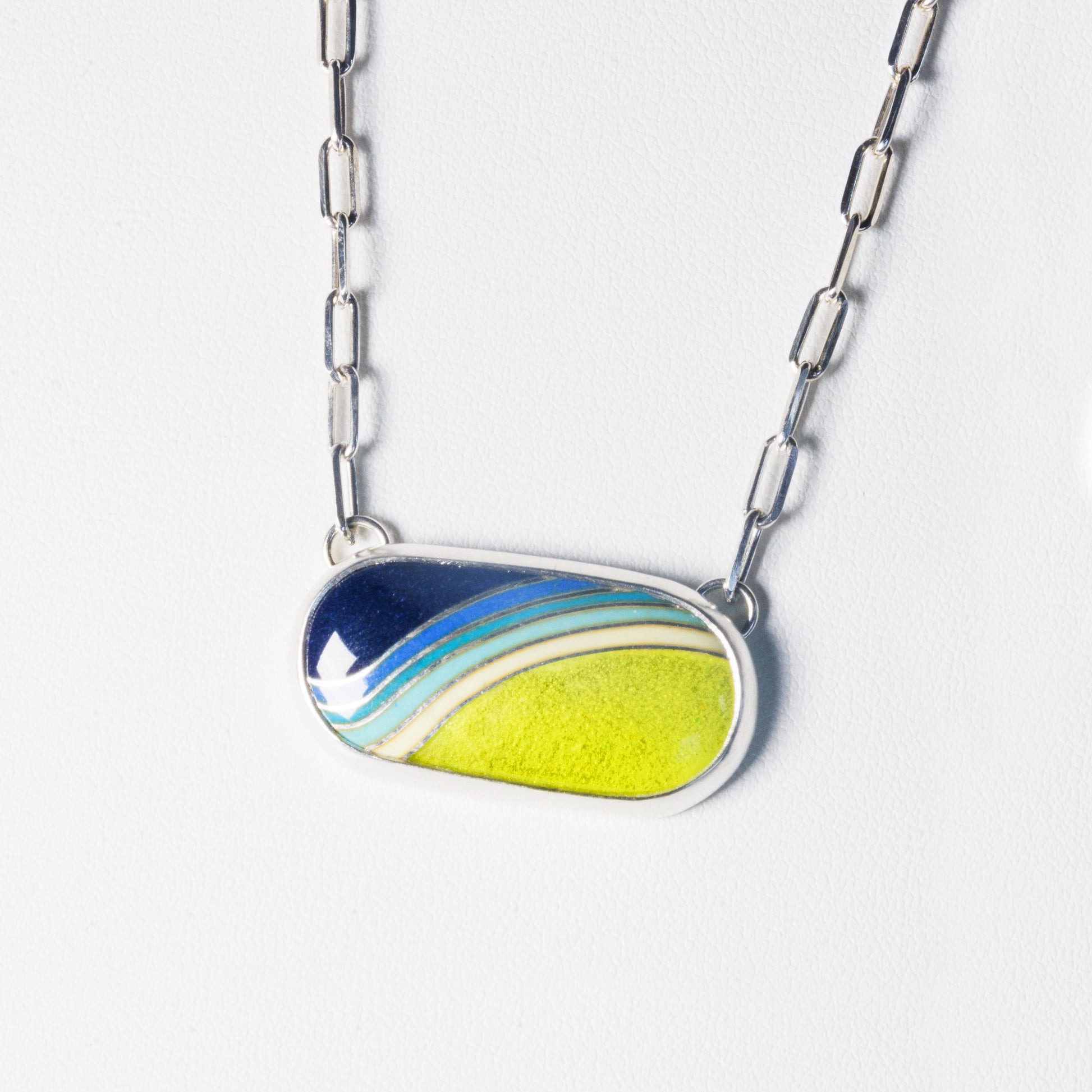 Neon Wavelet Pendant - Alloy Atelier
